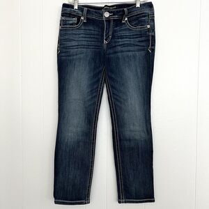 Express Stella Low Rise Skinny Stretch Women’s Blue Jeans 8s